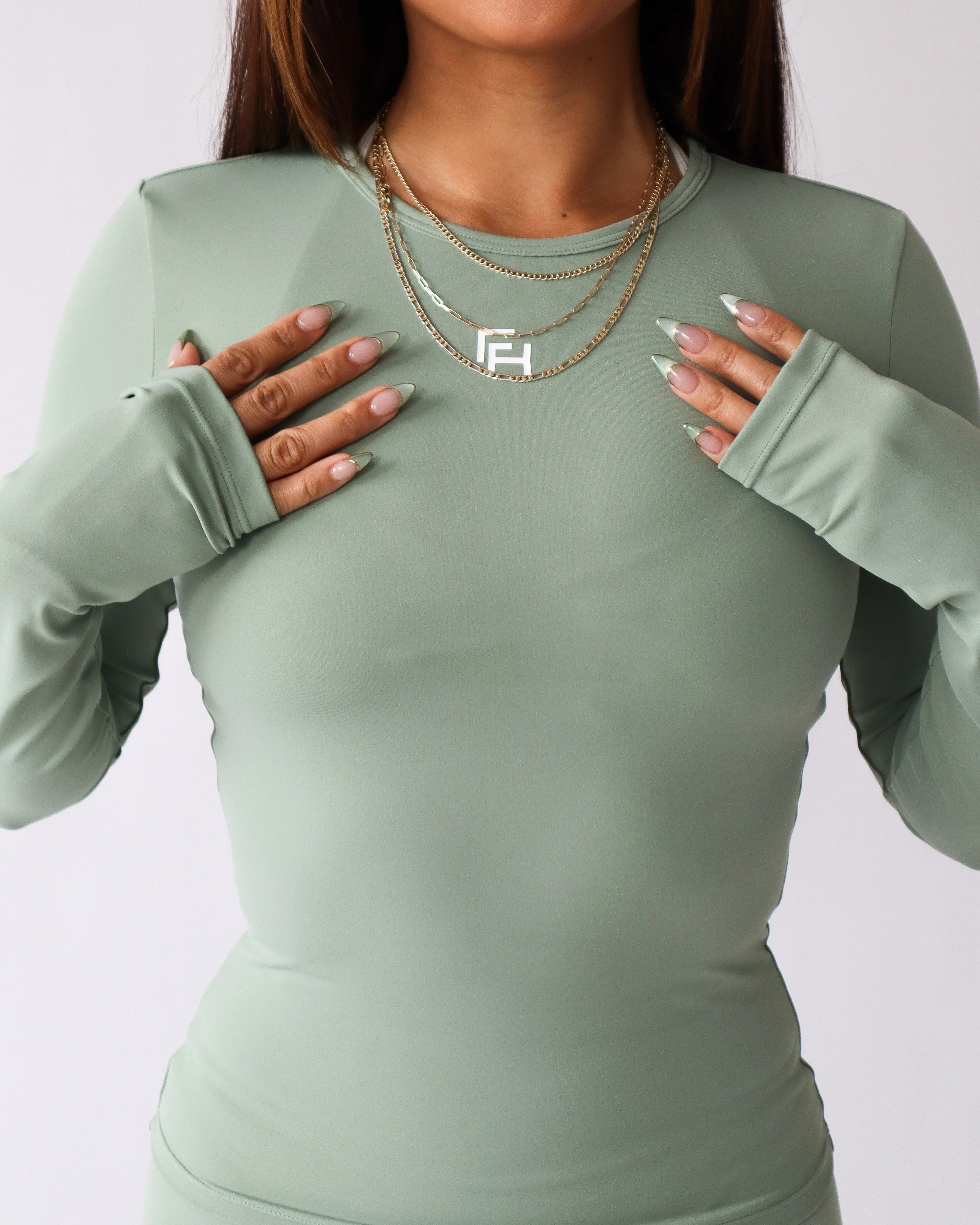 Adapt Long Sleeve - Sage - Image 3