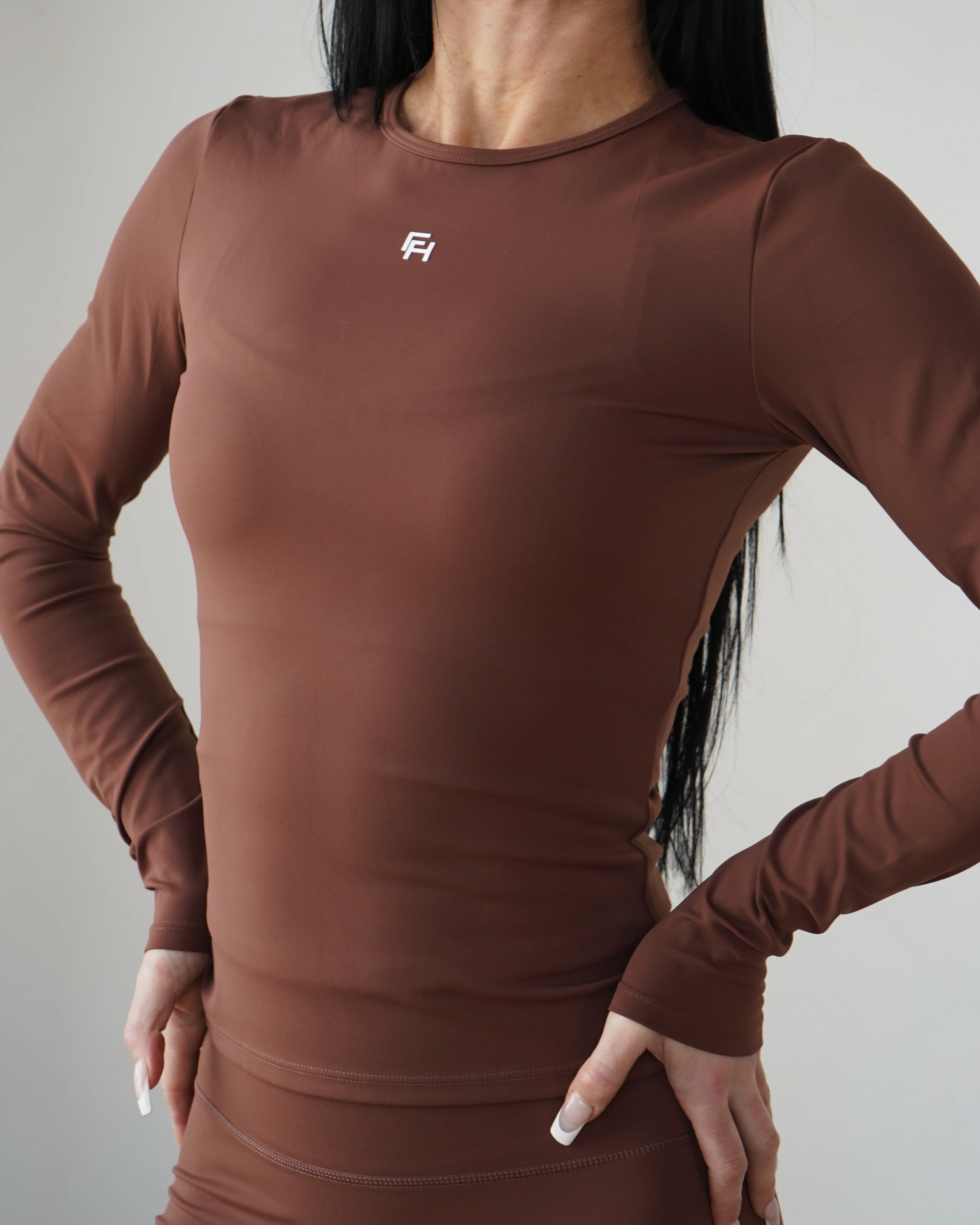 Adapt Long Sleeve - Walnut - Image 3