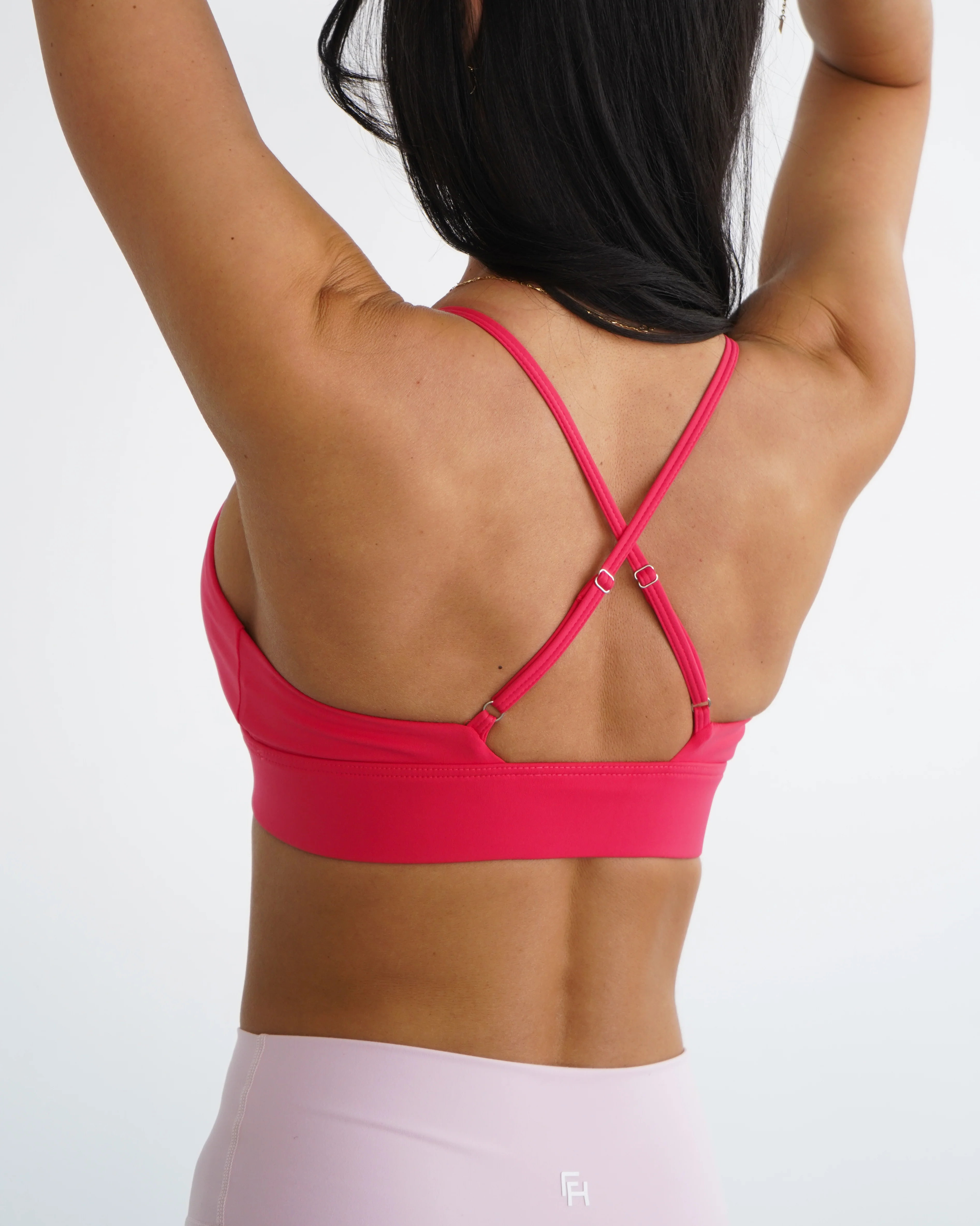 Allure Sports Bra - Raspberry - Image 2
