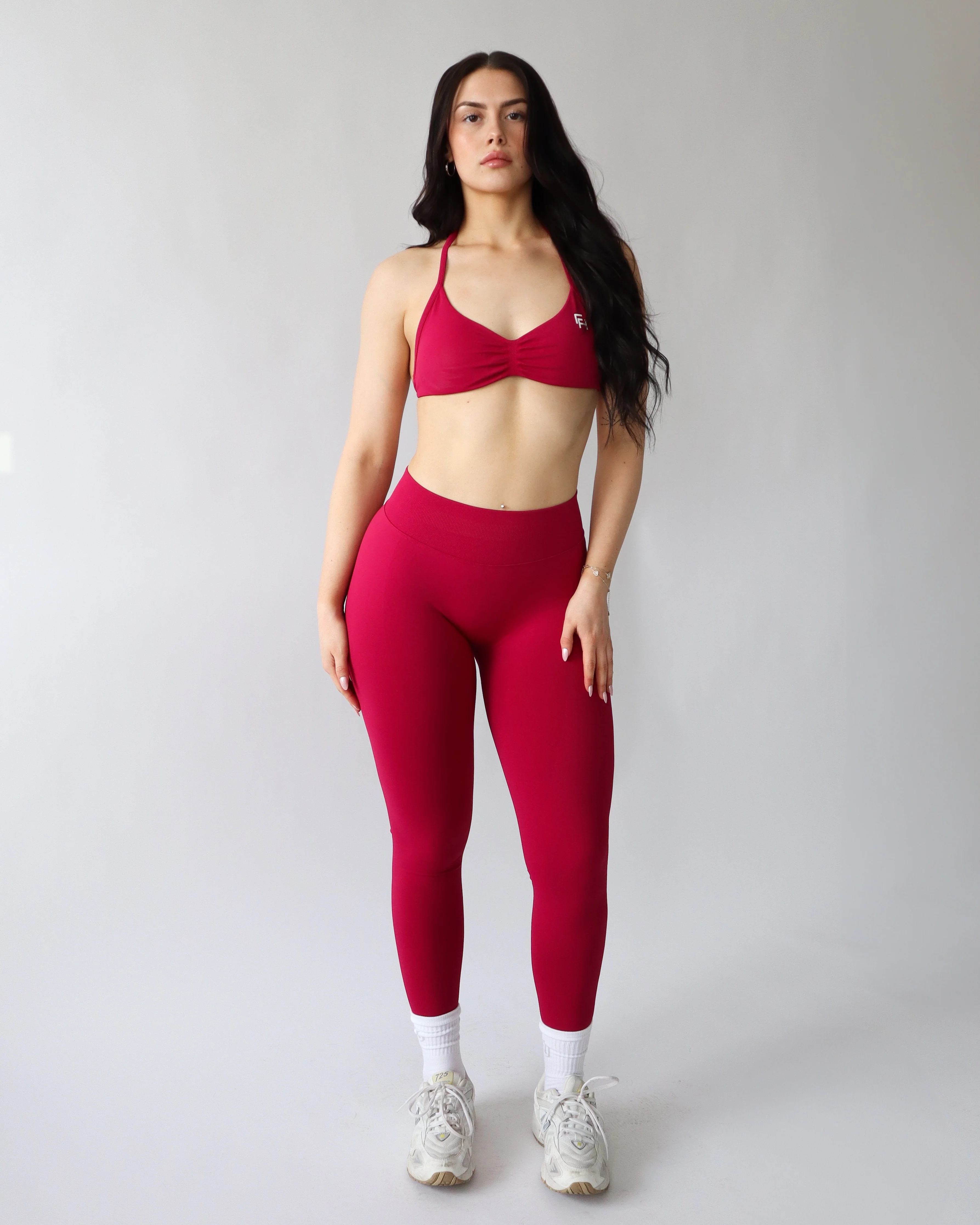 Ascend Leggings 27" - Pomegranate - Image 4