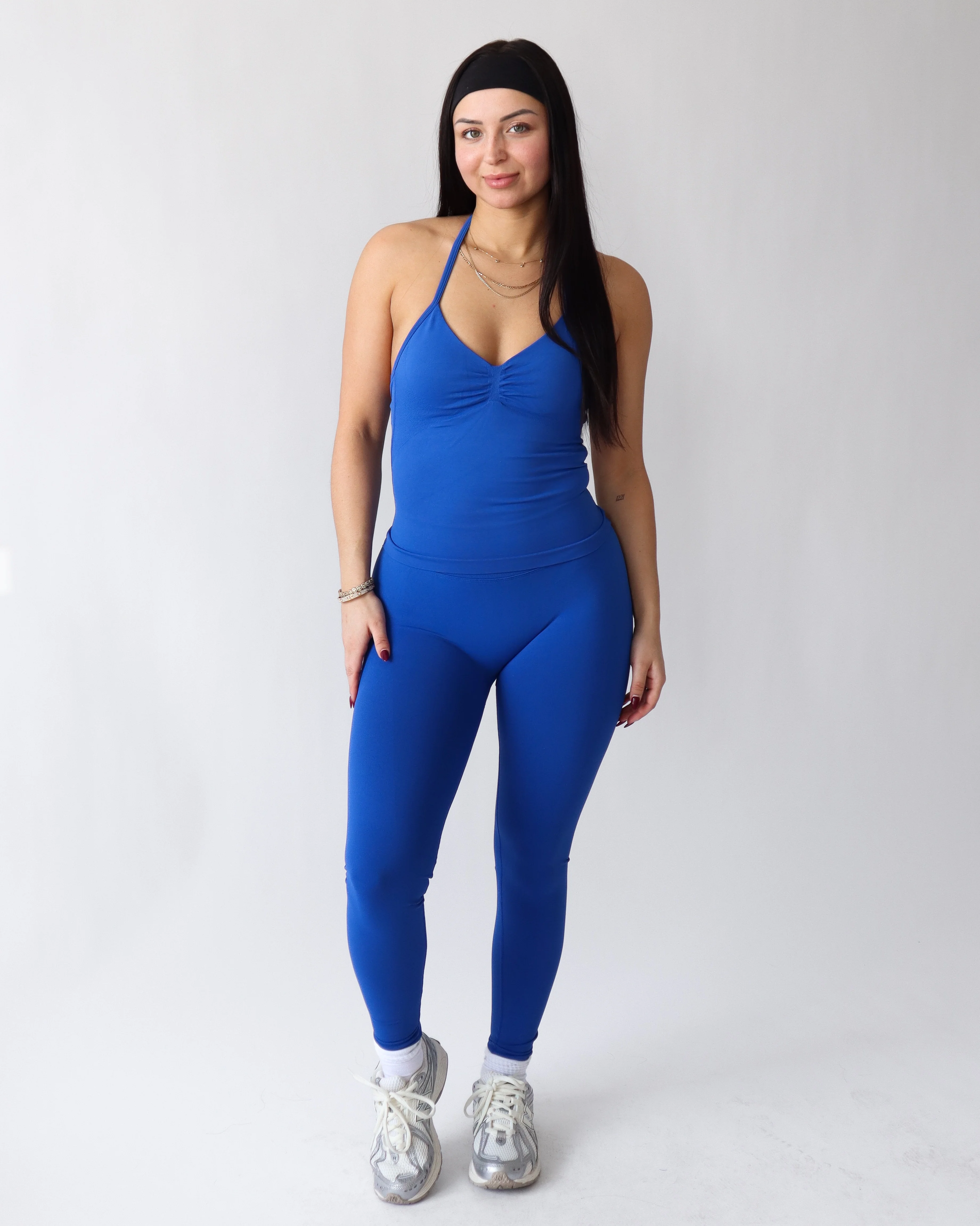Ascend Halter Tank Top - Midnight - Image 4