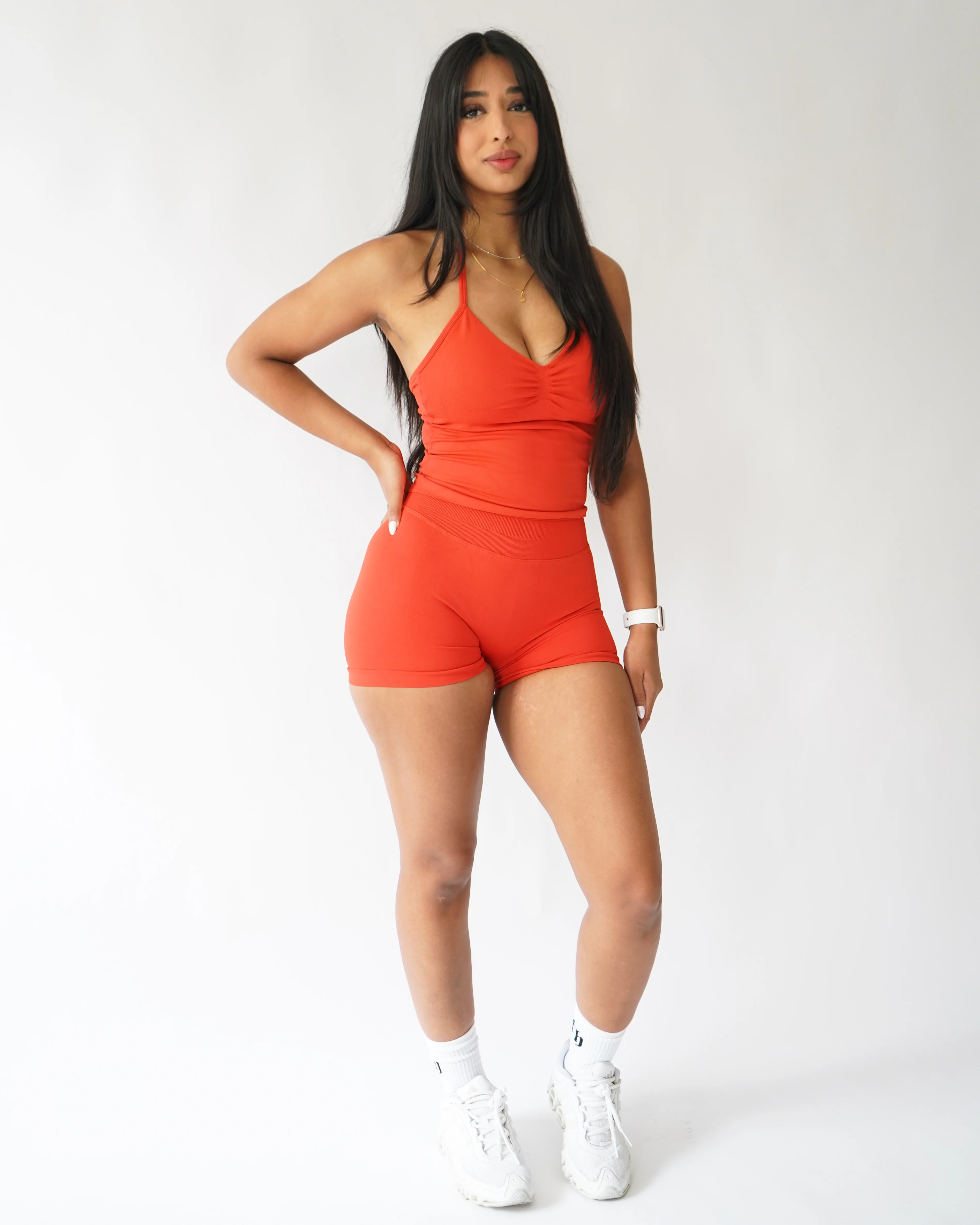 Ascend Halter Tank Top - Poppy - Image 4