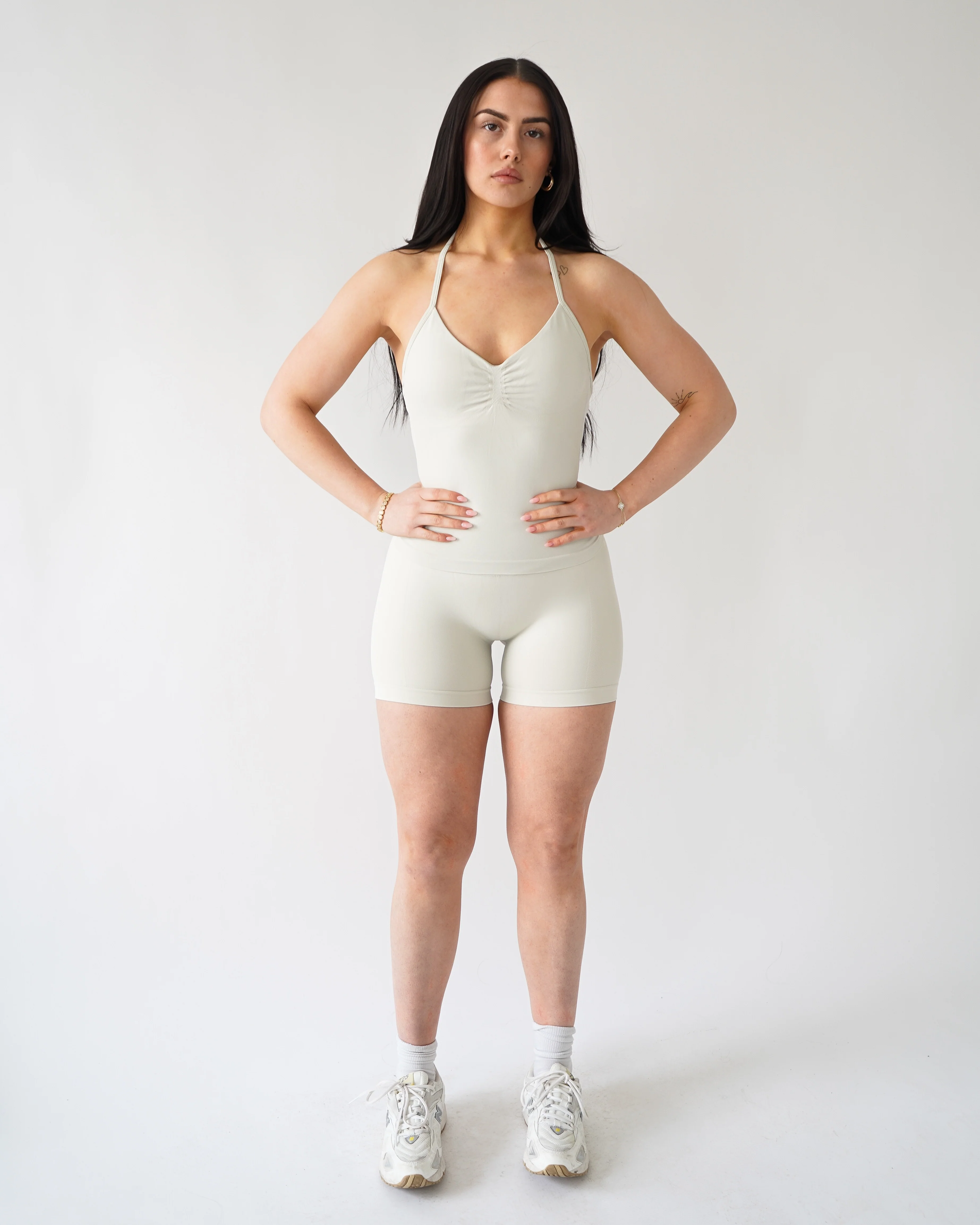 Ascend Halter Tank Top - Slate - Image 4