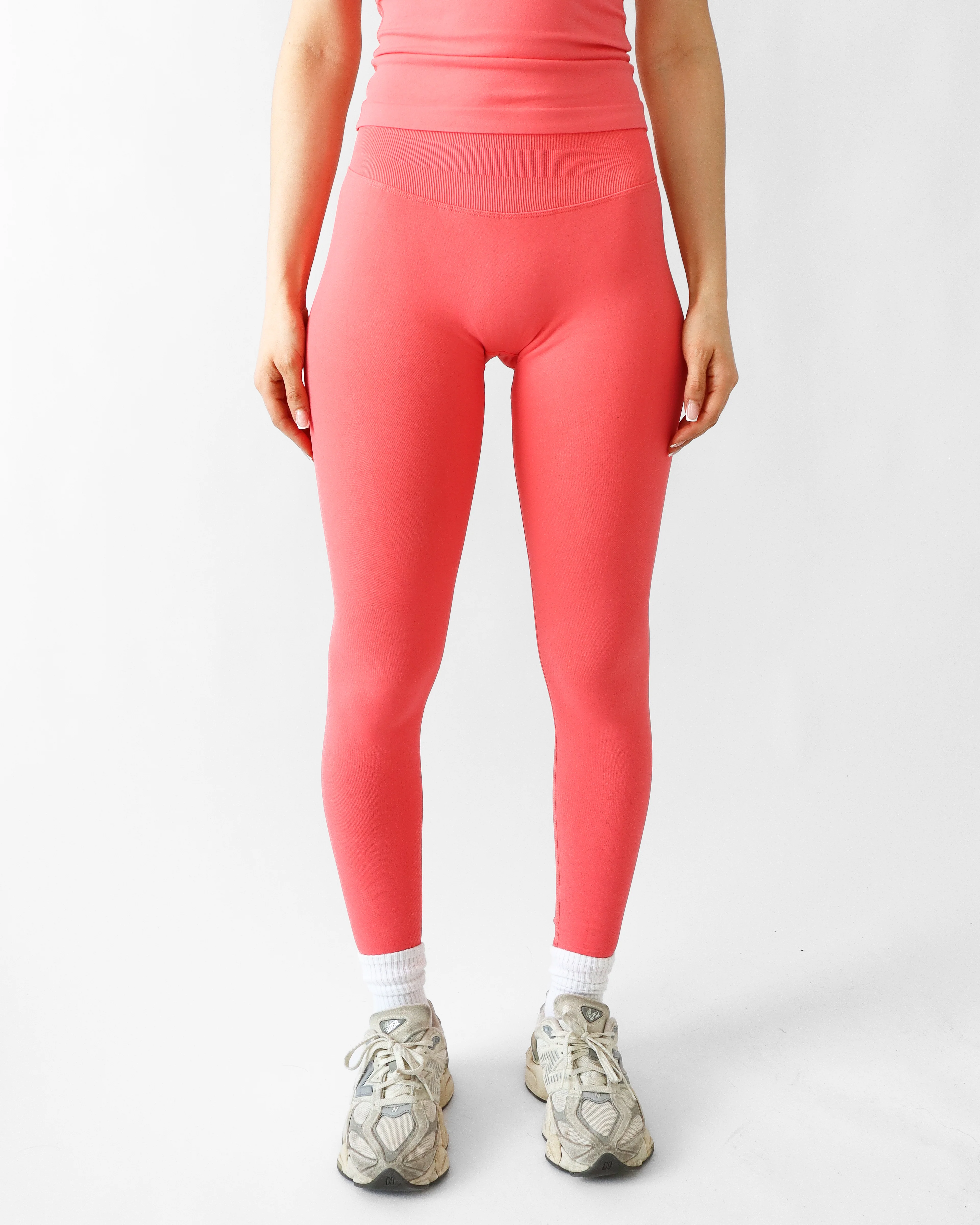Ascend Leggings 27" - Grapefruit - Image 3