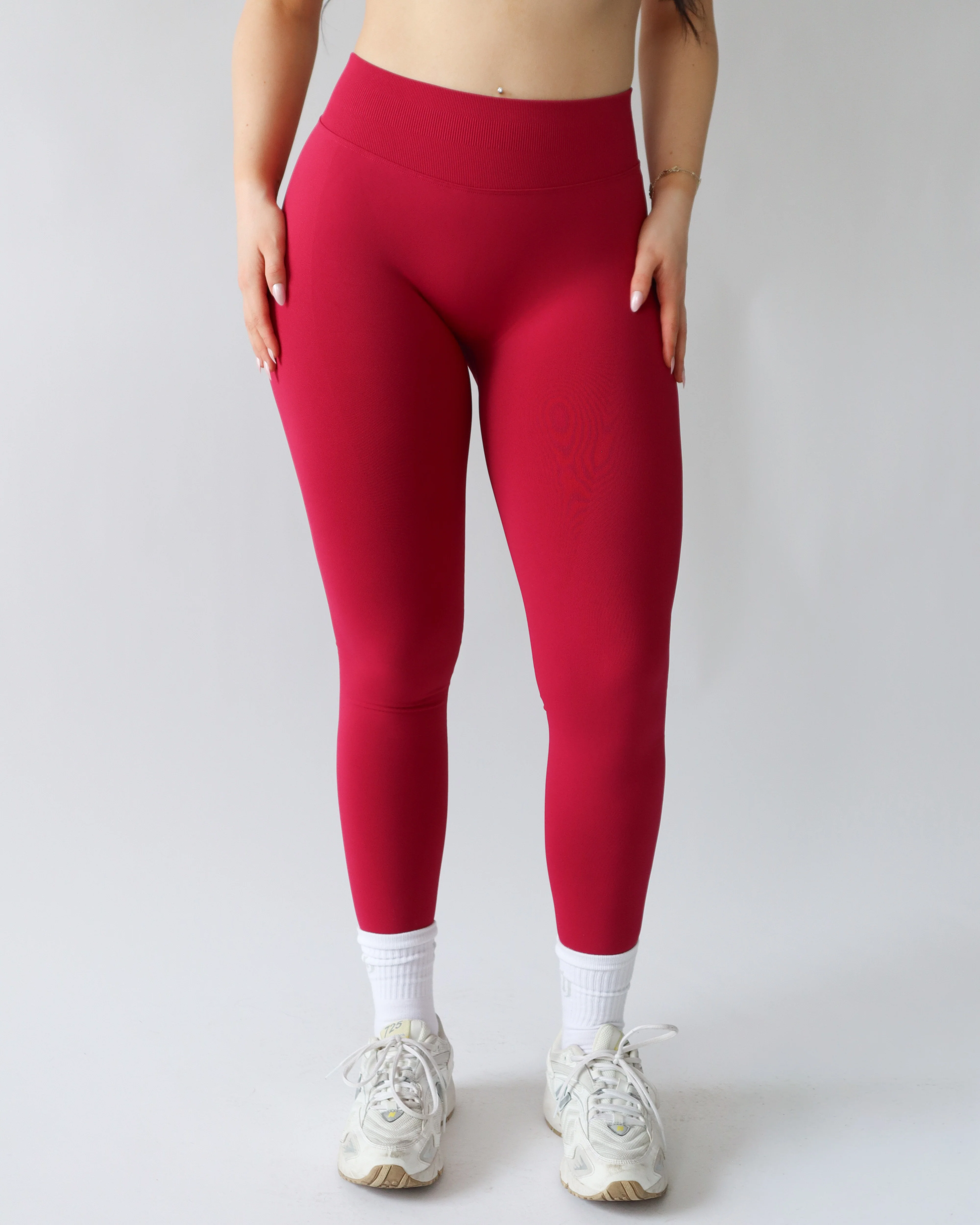 Ascend Leggings 27" - Pomegranate - Image 2