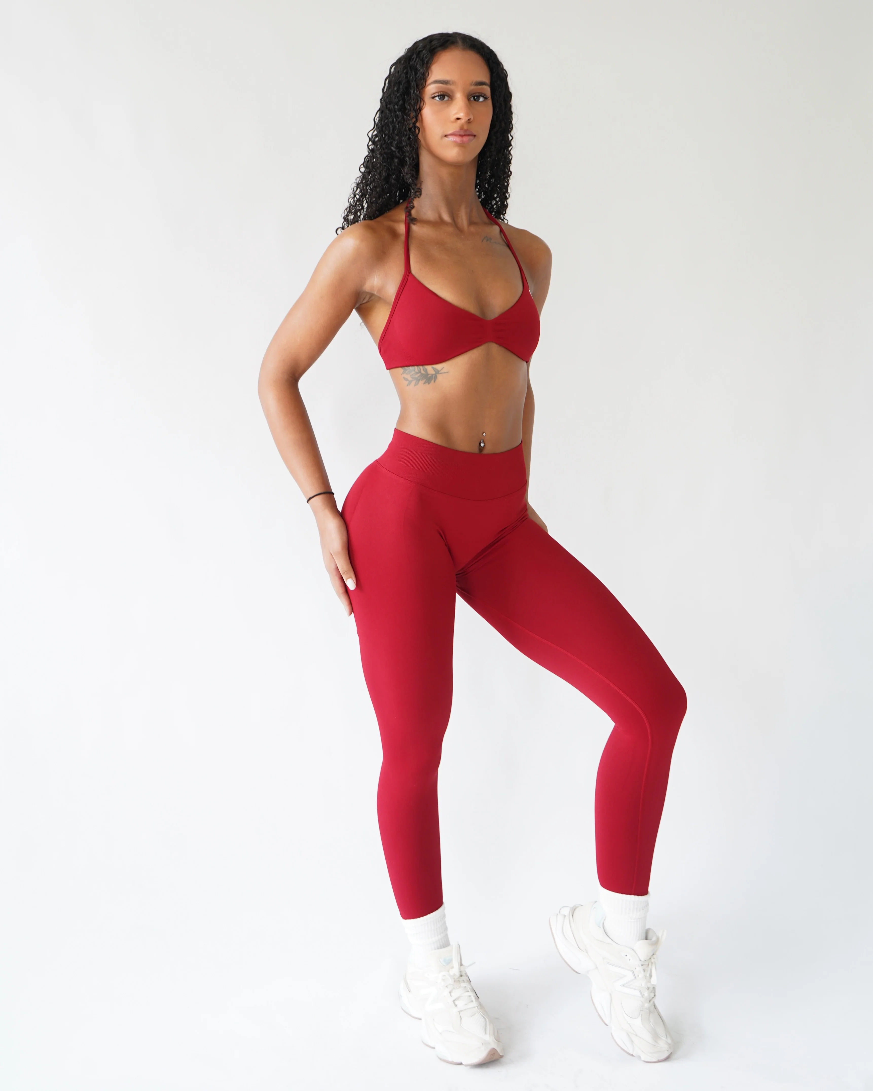 Ascend Leggings 27" - Ruby - Image 3