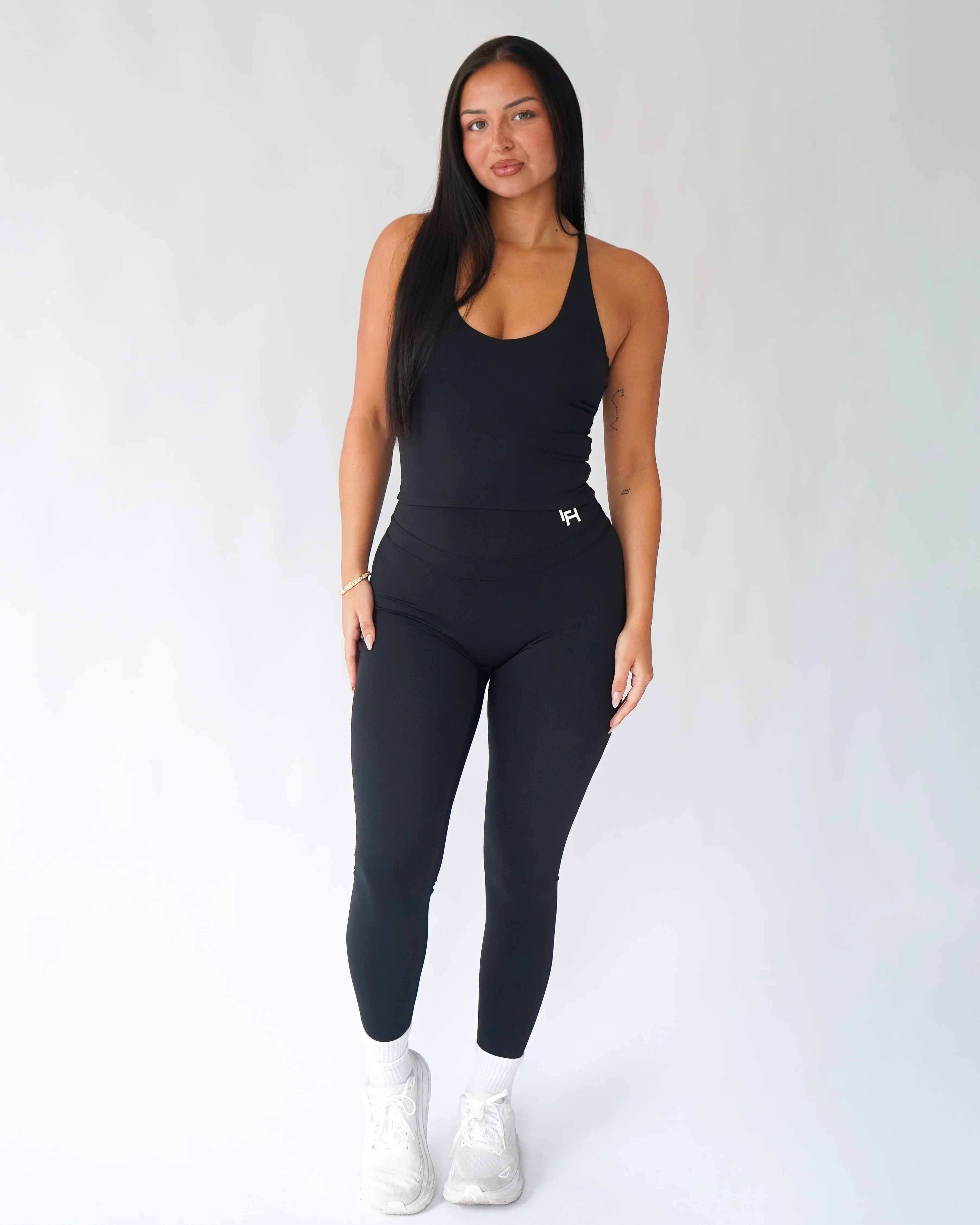 Effortless Adjustable Tank Top - Black - Image 3
