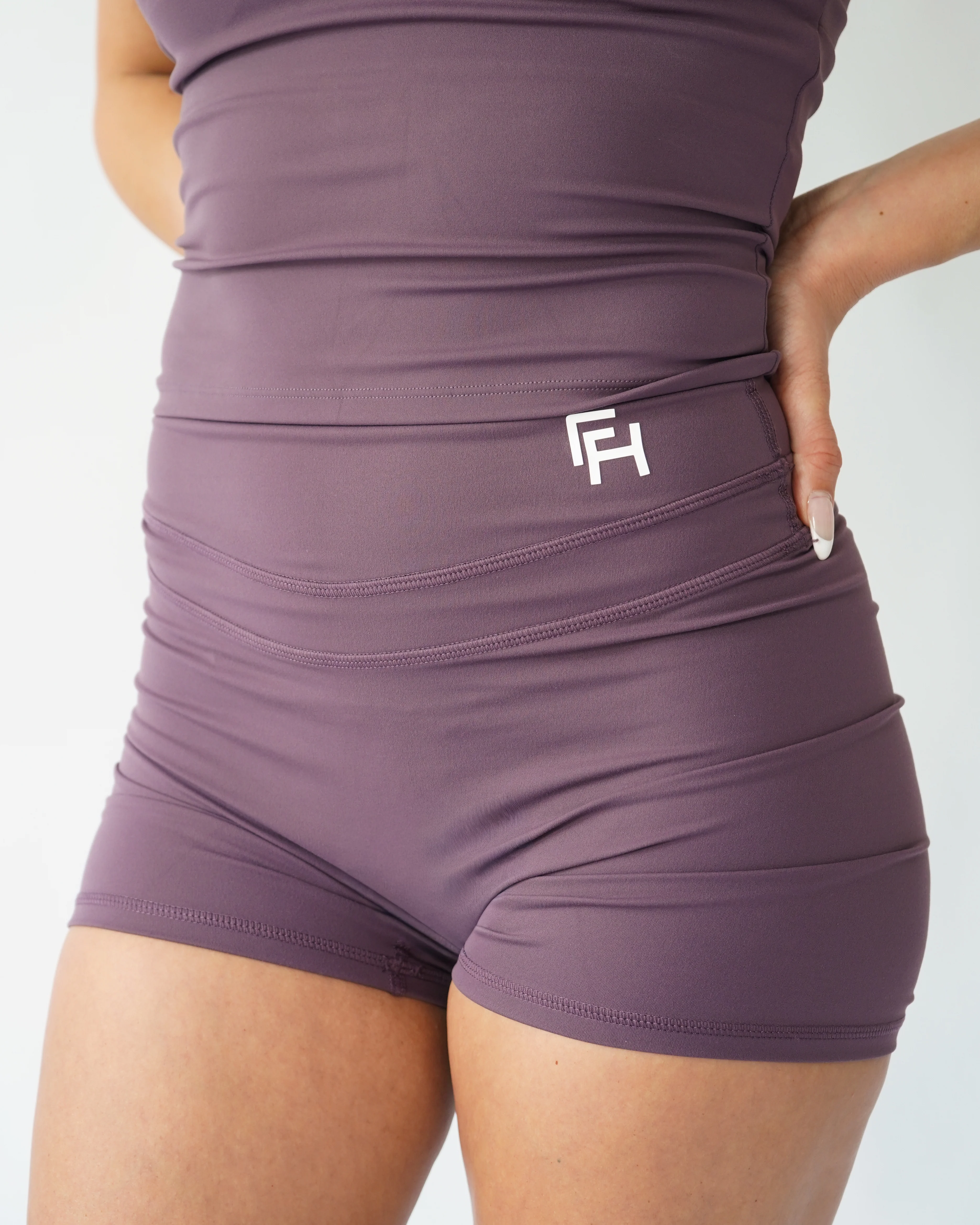 Effortless Shorts 4.5" - Violet Mauve - Image 3