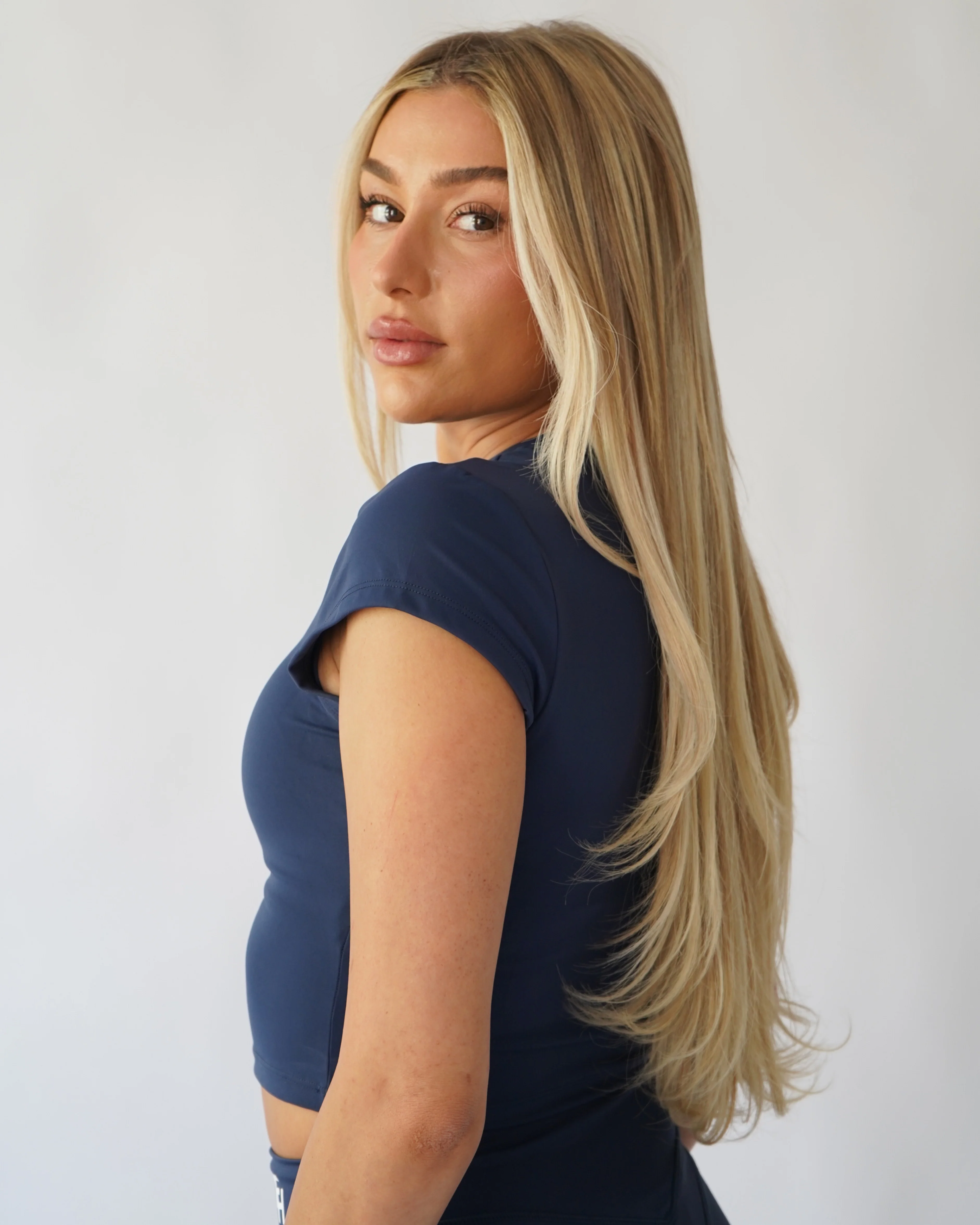 Effortless Tee - Navy - Image 3