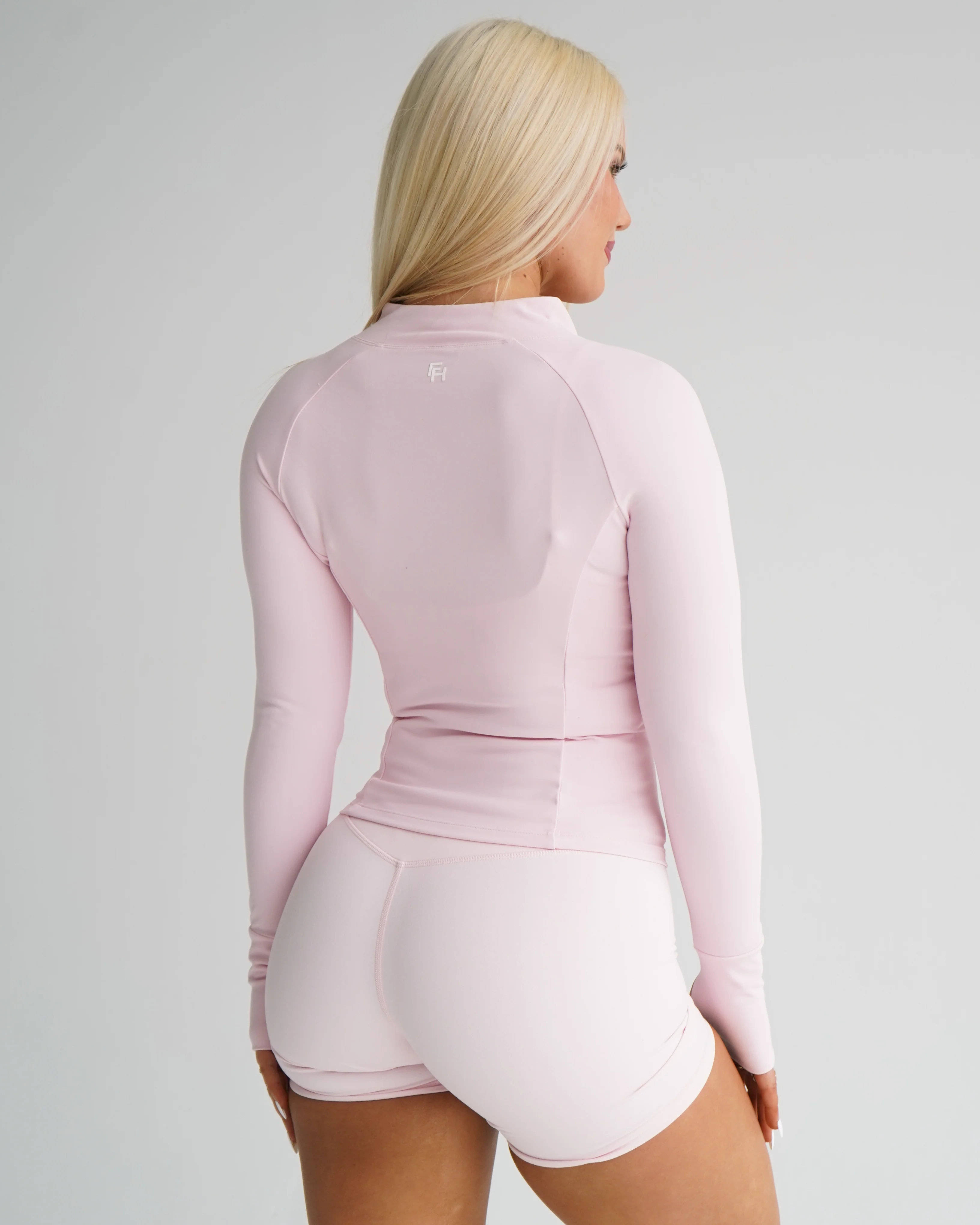 Hatha Sculpt Zip Jacket - Ballet - Image 3