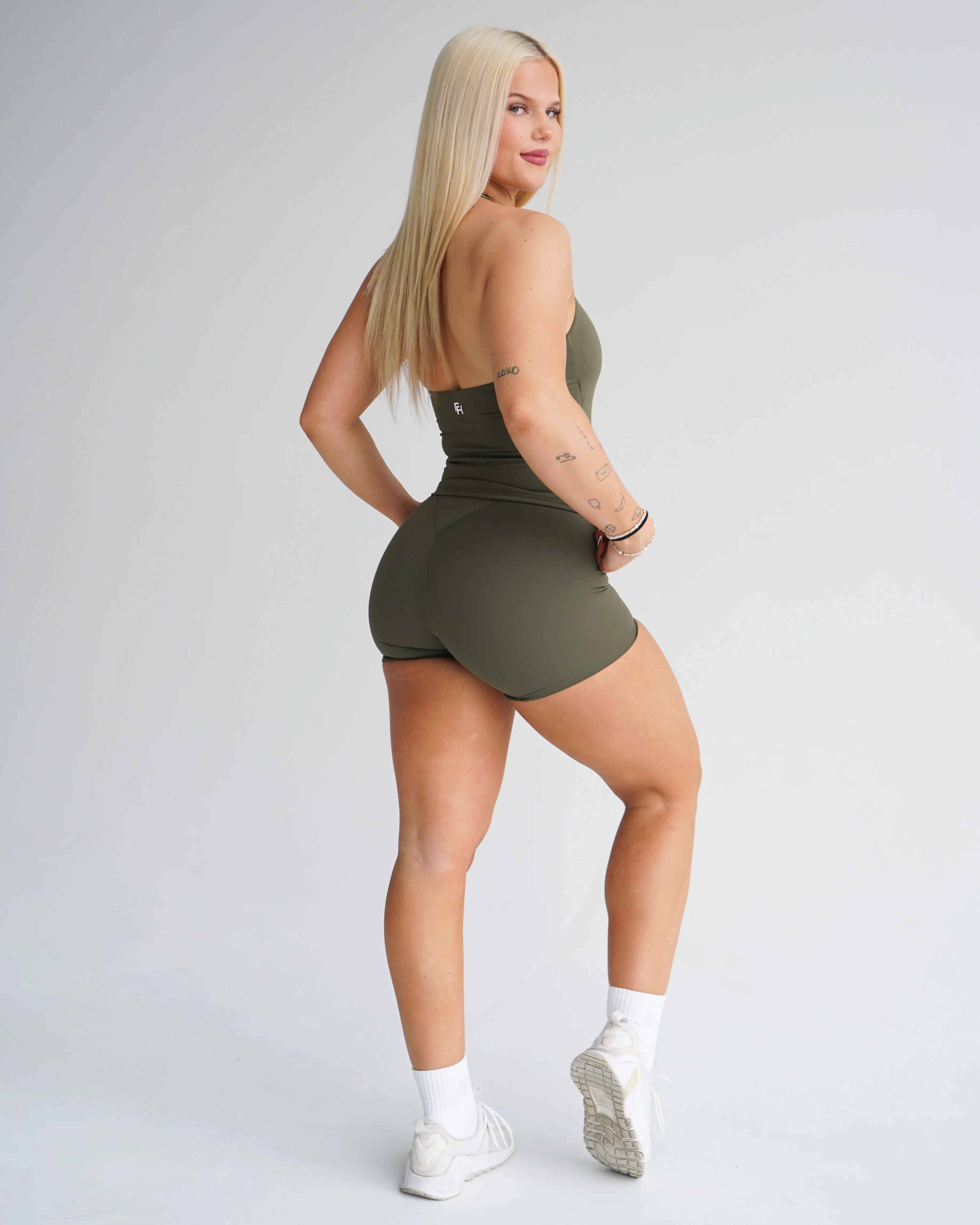 Hatha Shorts 3" - Pine - Image 4