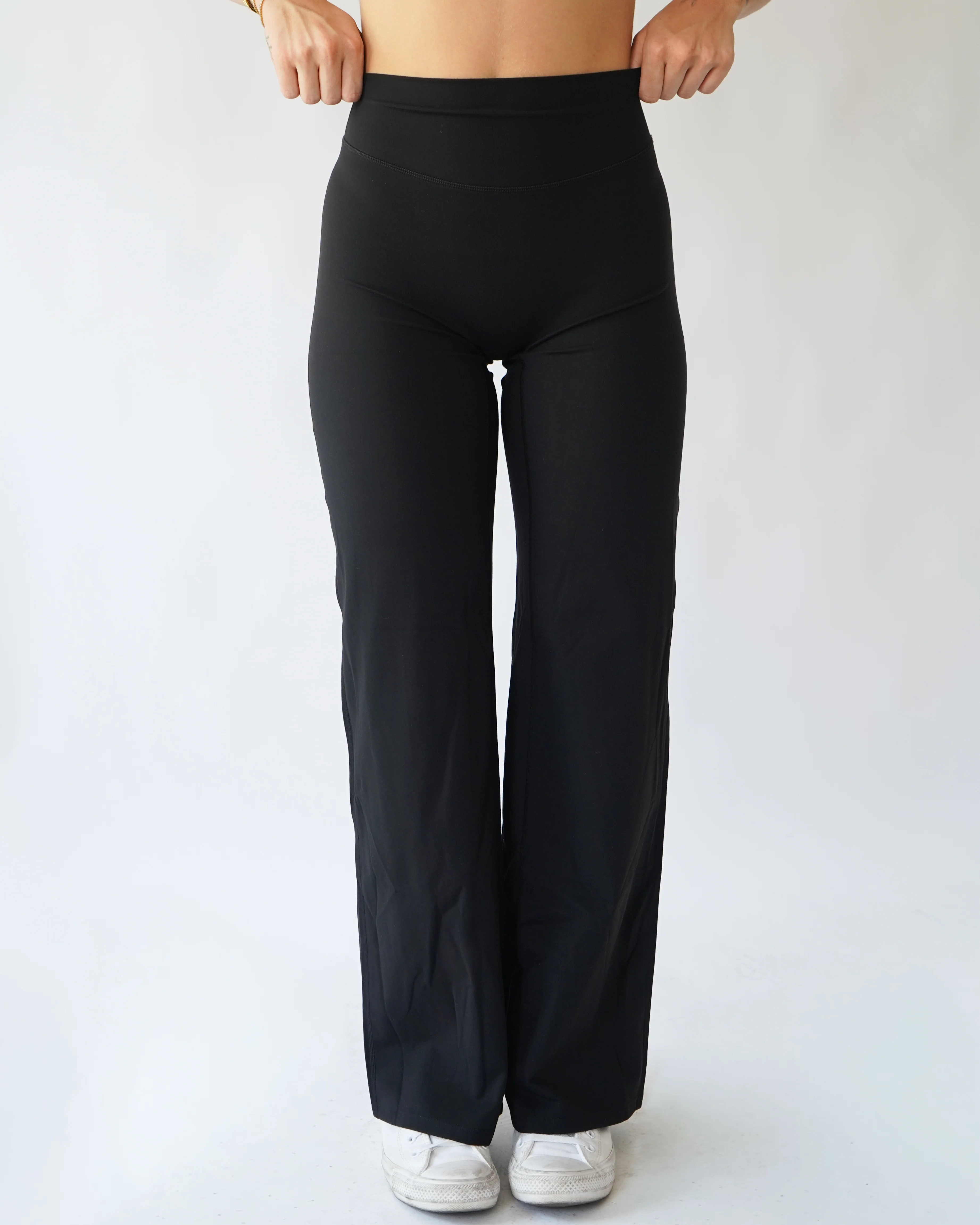 Hatha Straight Leg Pants - Black - Image 5