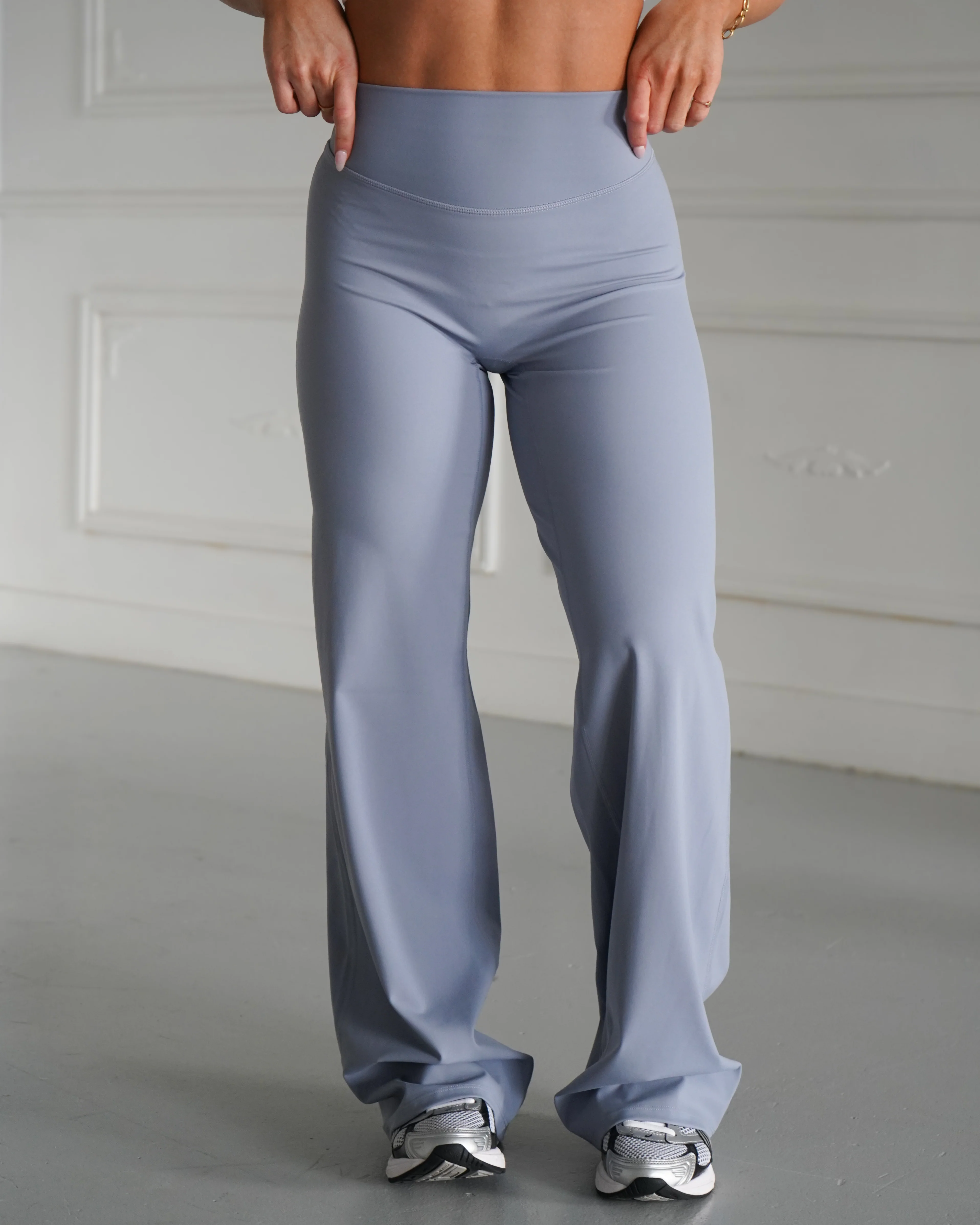 Hatha Straight Leg Pants - Dusty Blue - Image 4