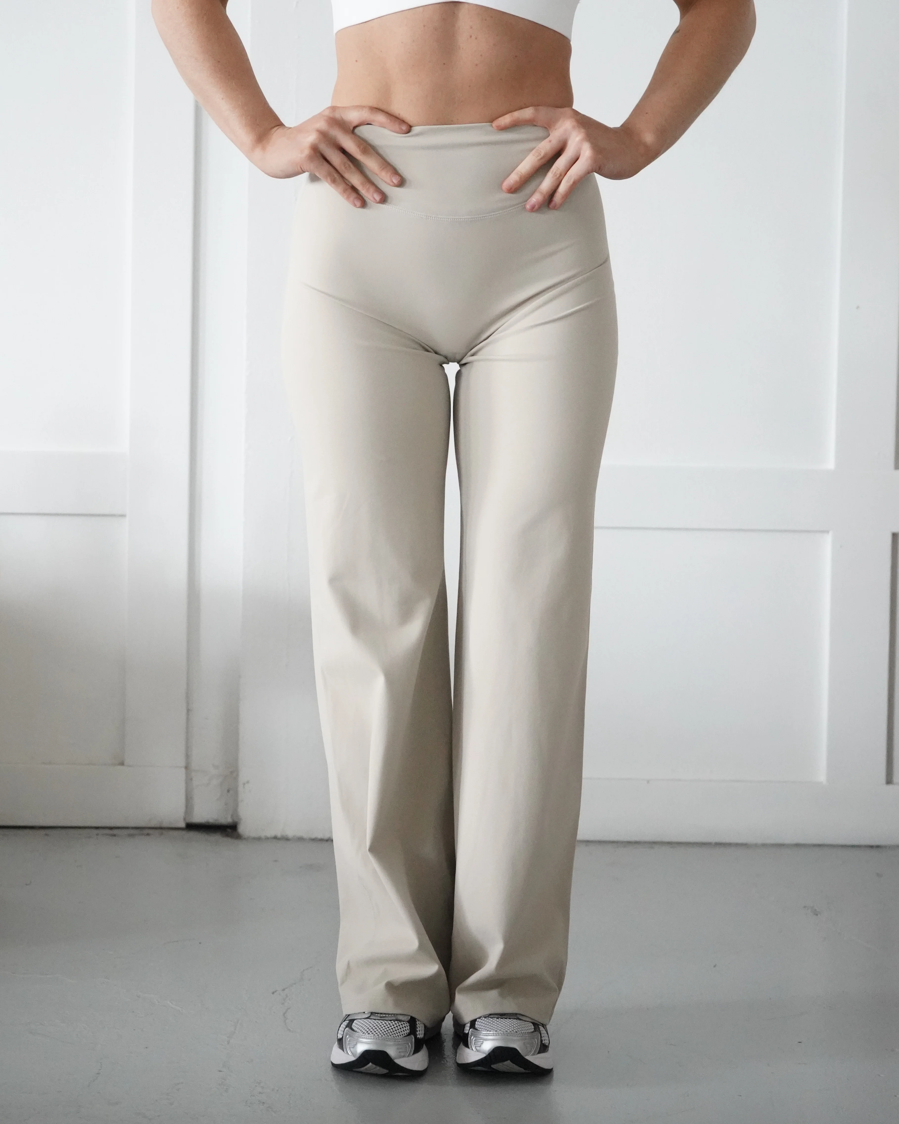 Hatha Straight Leg Pants - Sand