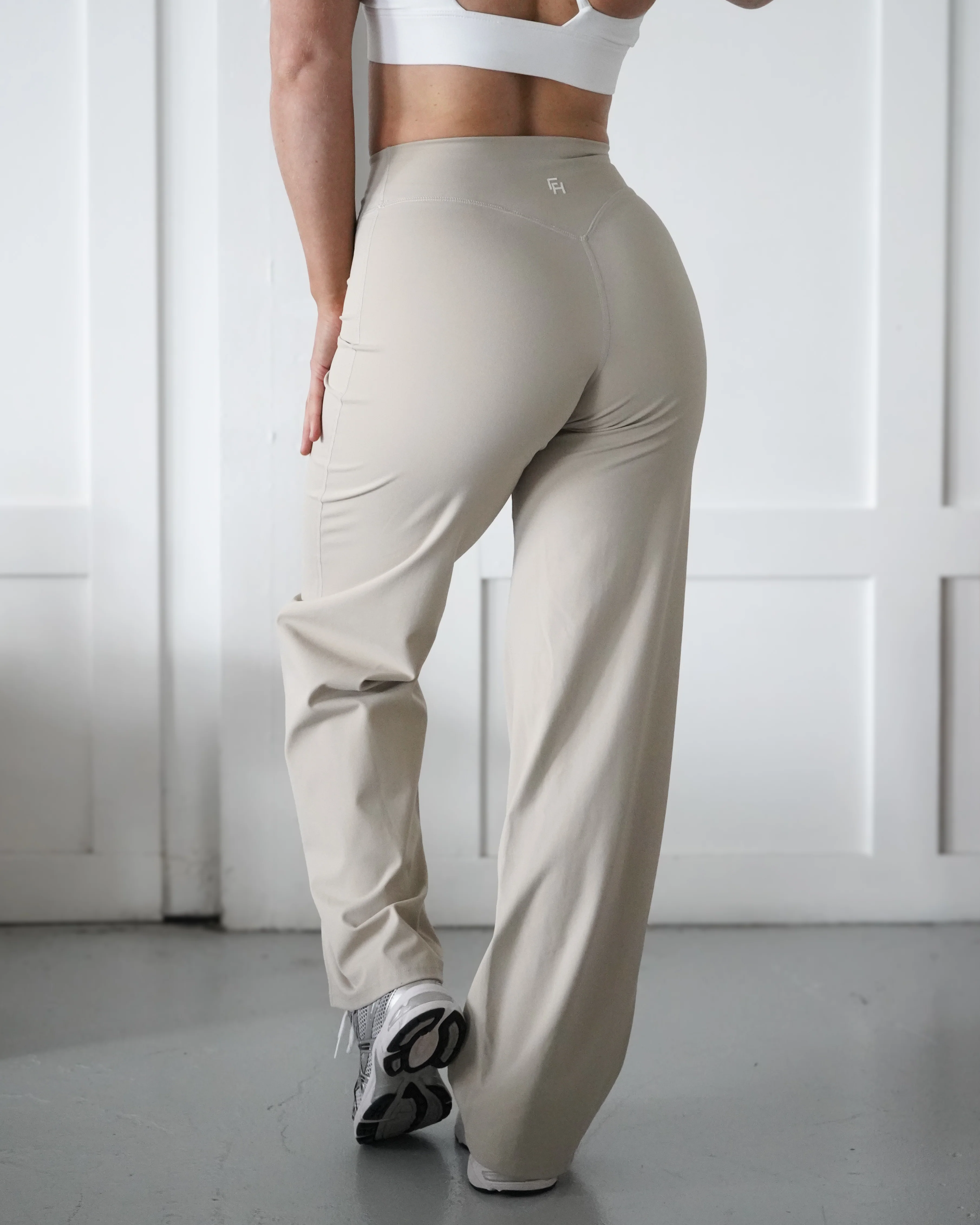 Hatha Straight Leg Pants - Sand - Image 3