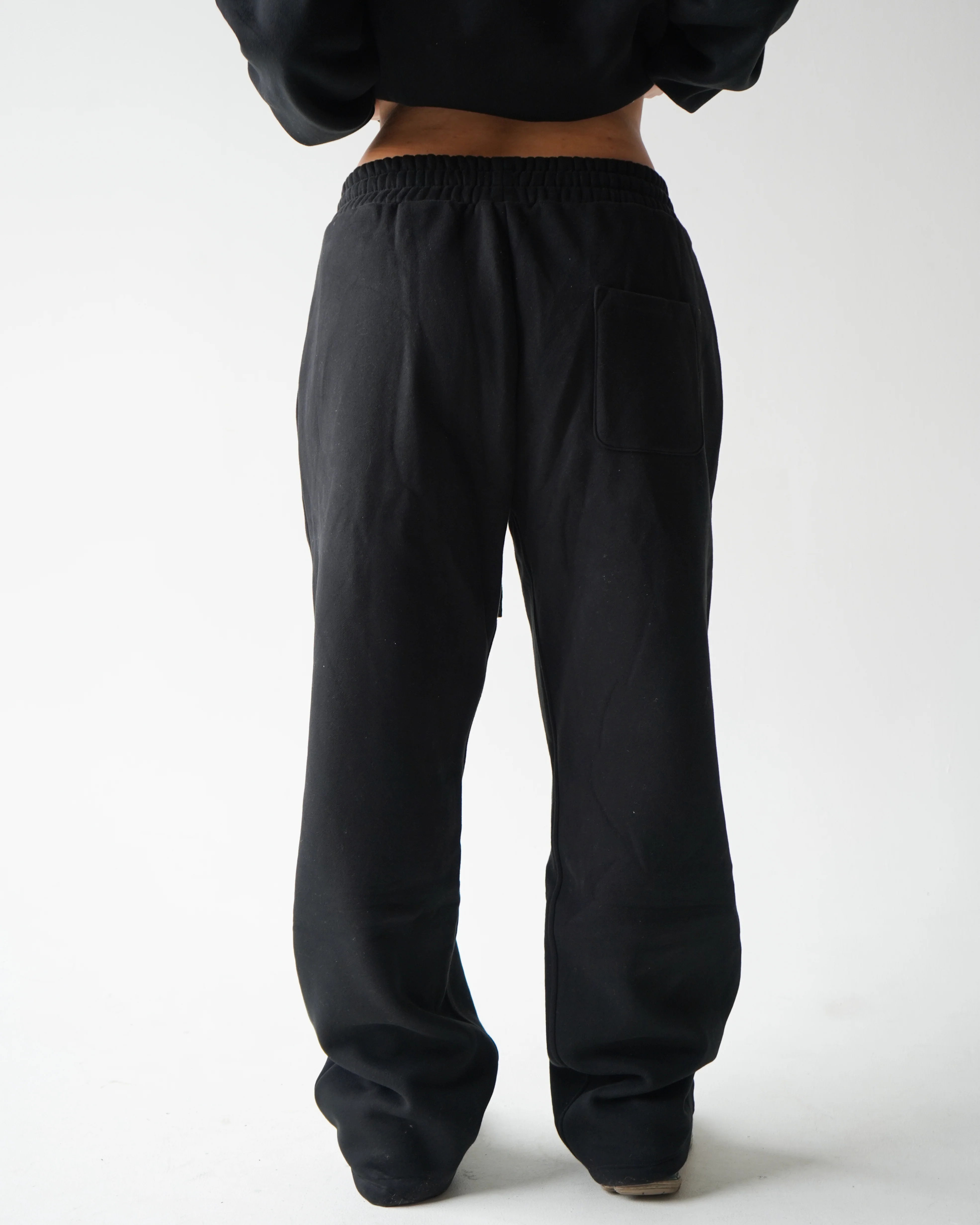 Reset Straight-Leg Sweatpants - Black - Image 3