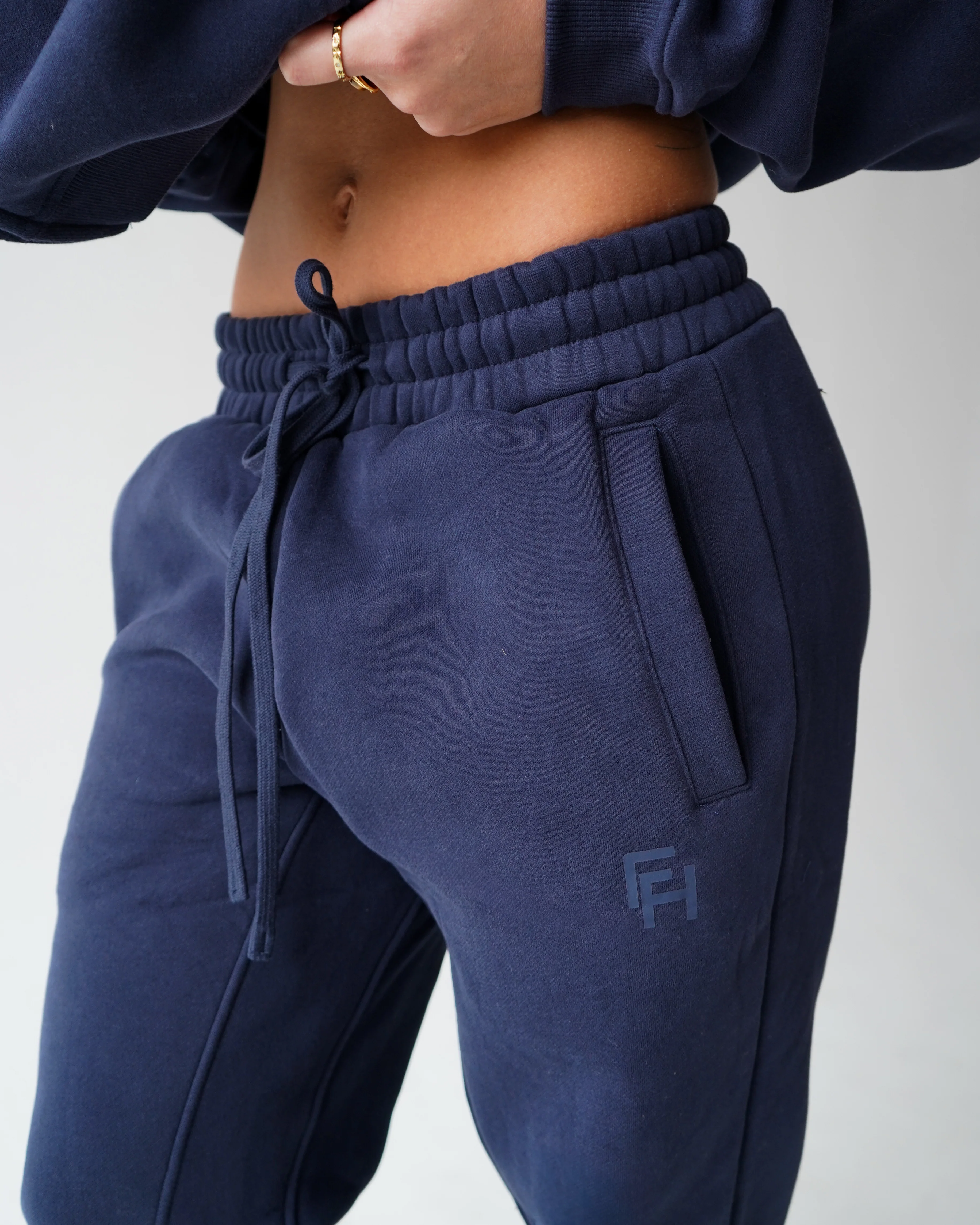 Reset Straight-Leg Sweatpants - Navy - Image 4