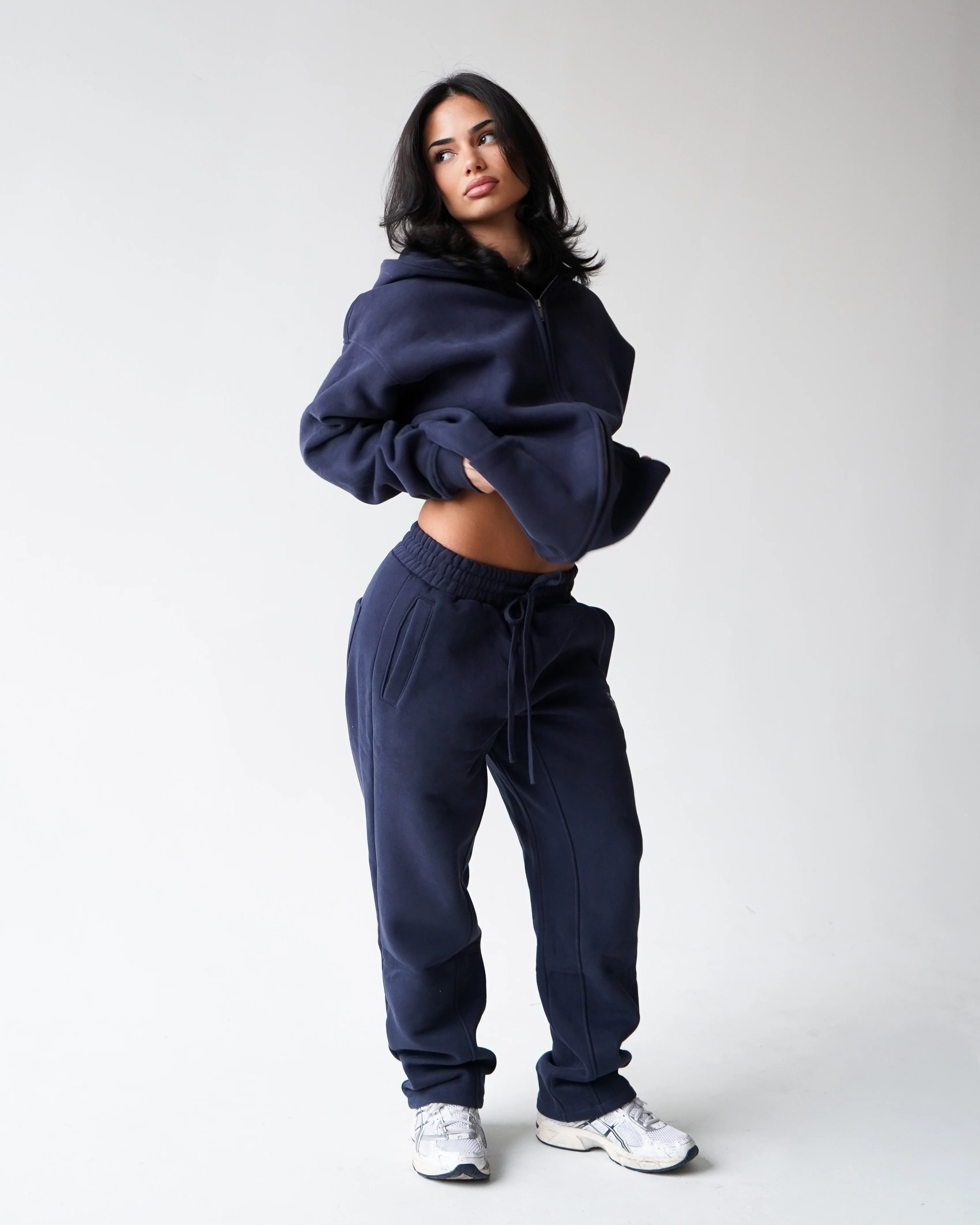Reset Straight-Leg Sweatpants - Navy - Image 3