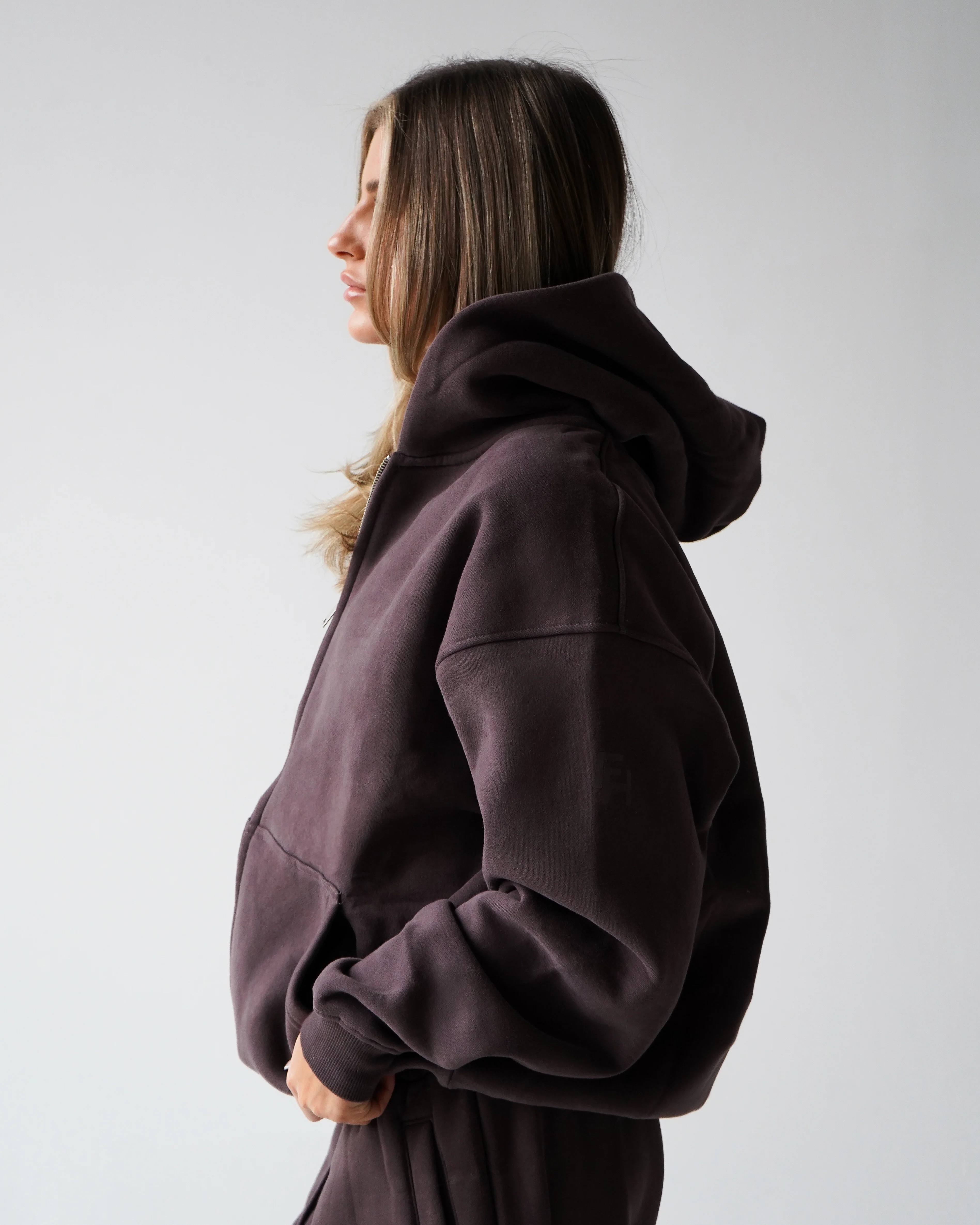 Reset Zip-Up Hoodie - Teddy - Image 3