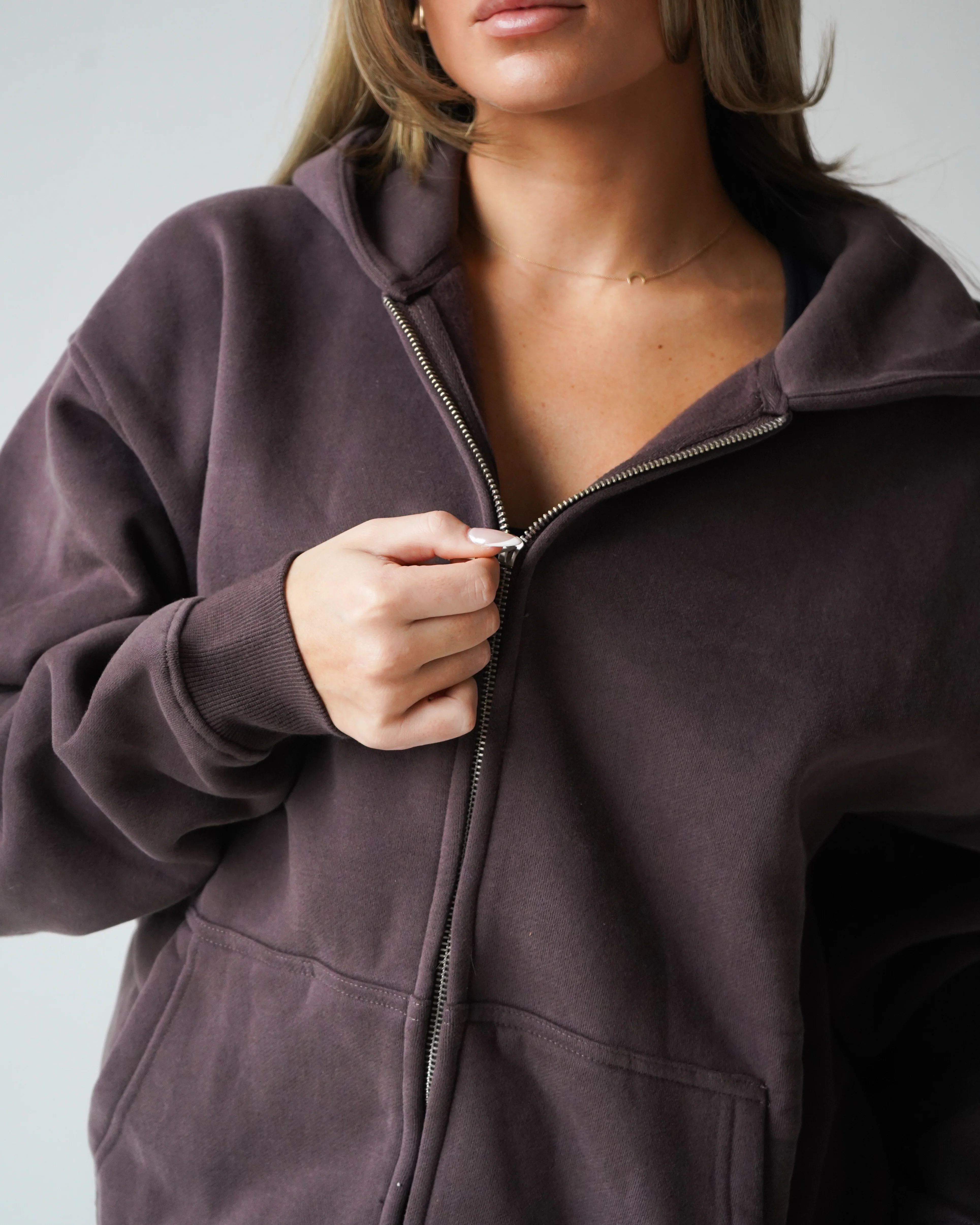 Reset Zip-Up Hoodie - Teddy - Image 5