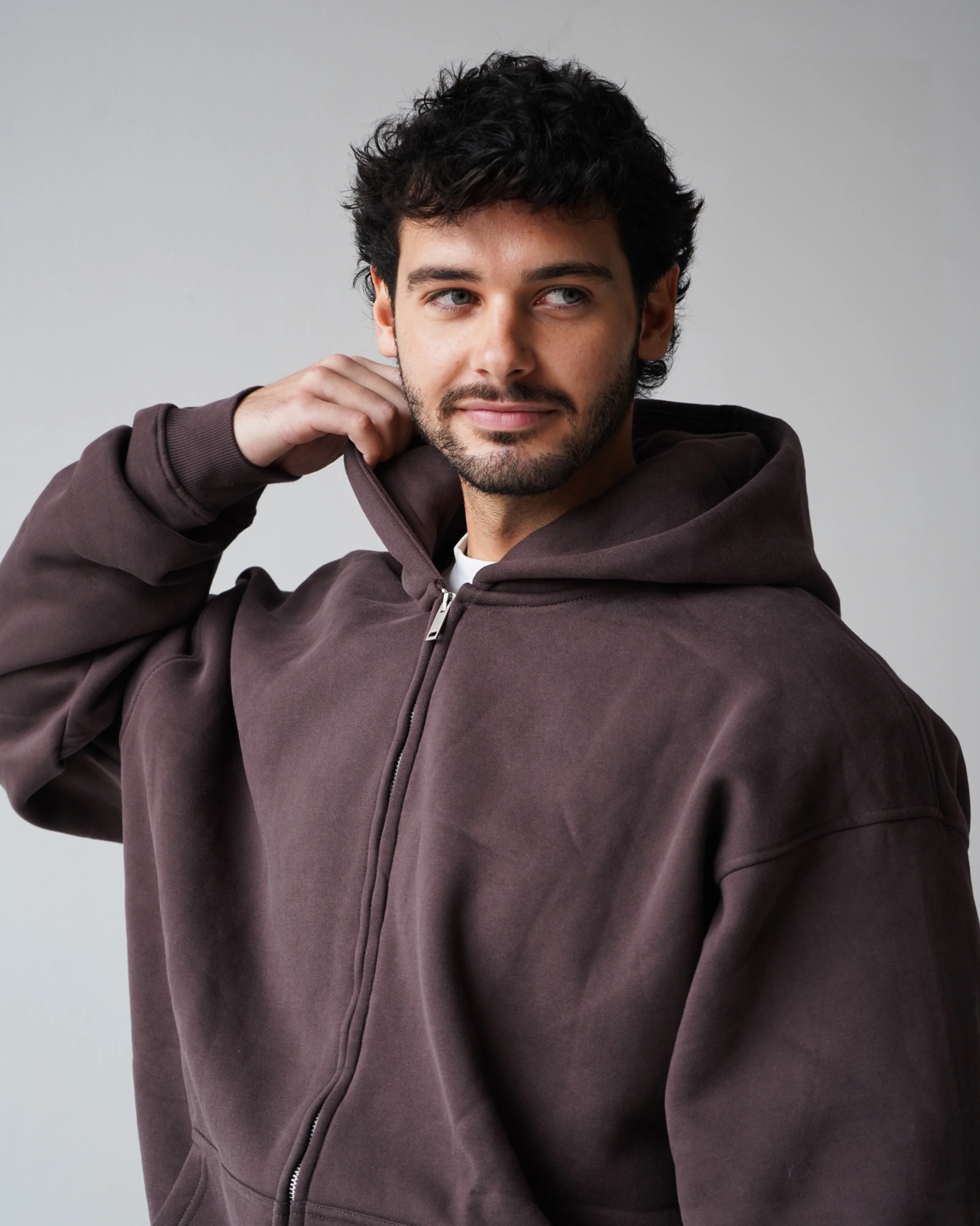 Reset Zip-Up Hoodie - Teddy - Image 3