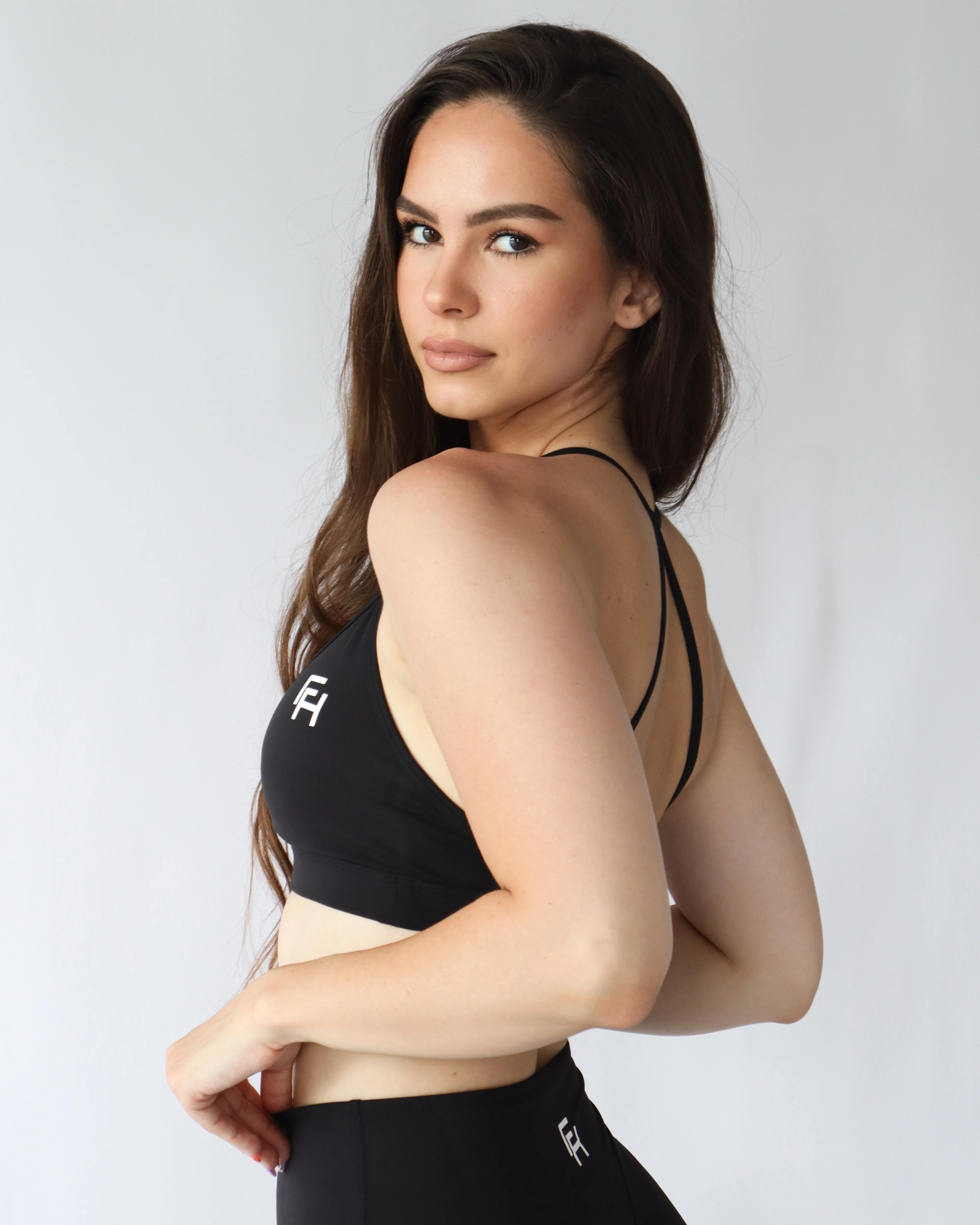 UltraSoft Sports Bra - Black - Image 4